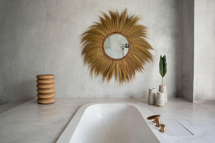 Handmade Mirrors from natural materials - Flo & Joe
