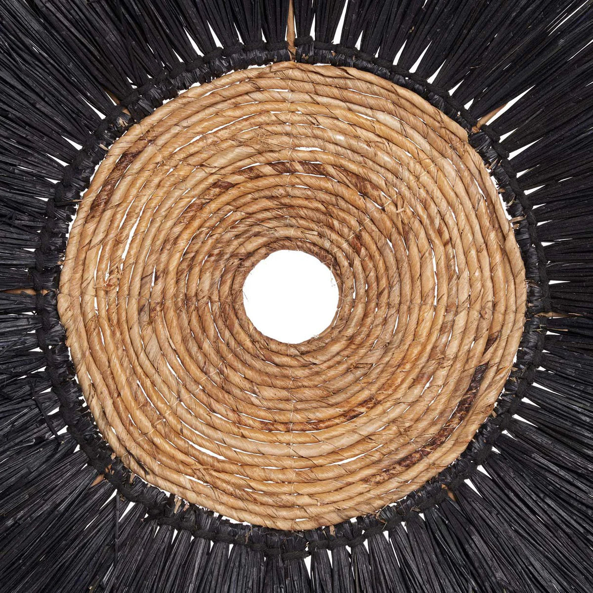 The amazonia wall deco natural black 110cm