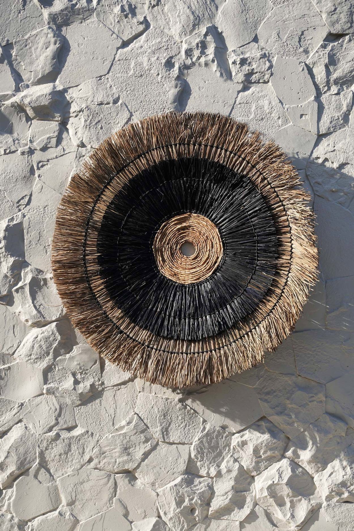 The amazonia wall deco natural black 110cm