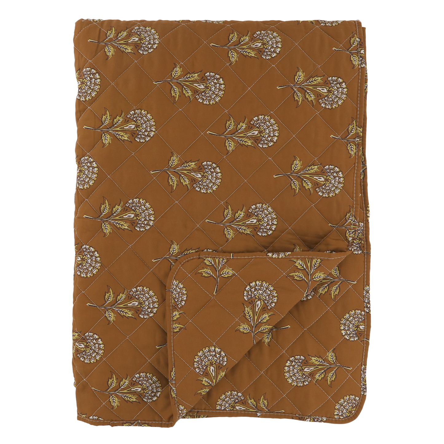 Terracotta Print Quilt