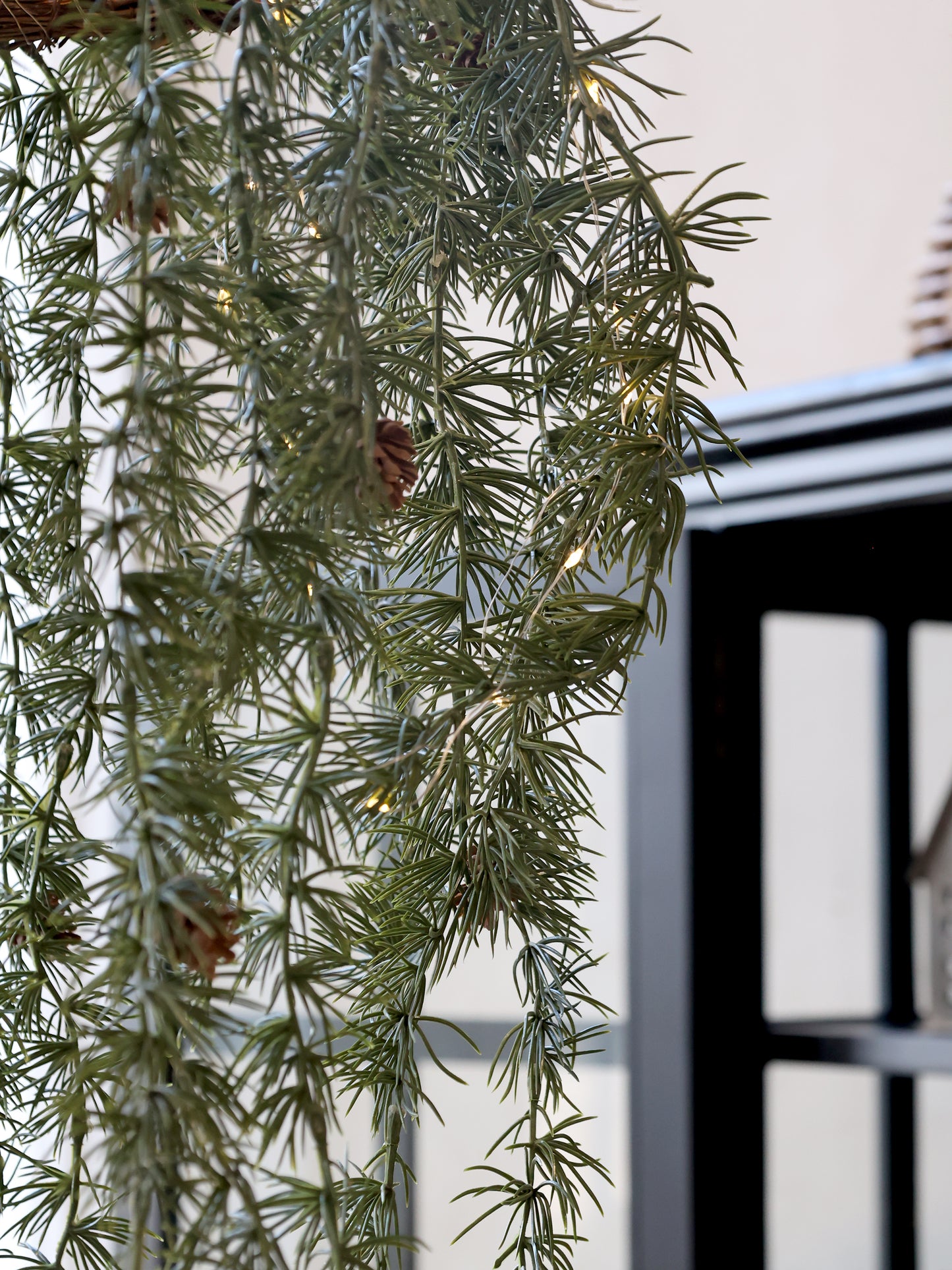 LED Hanging Pine Garland