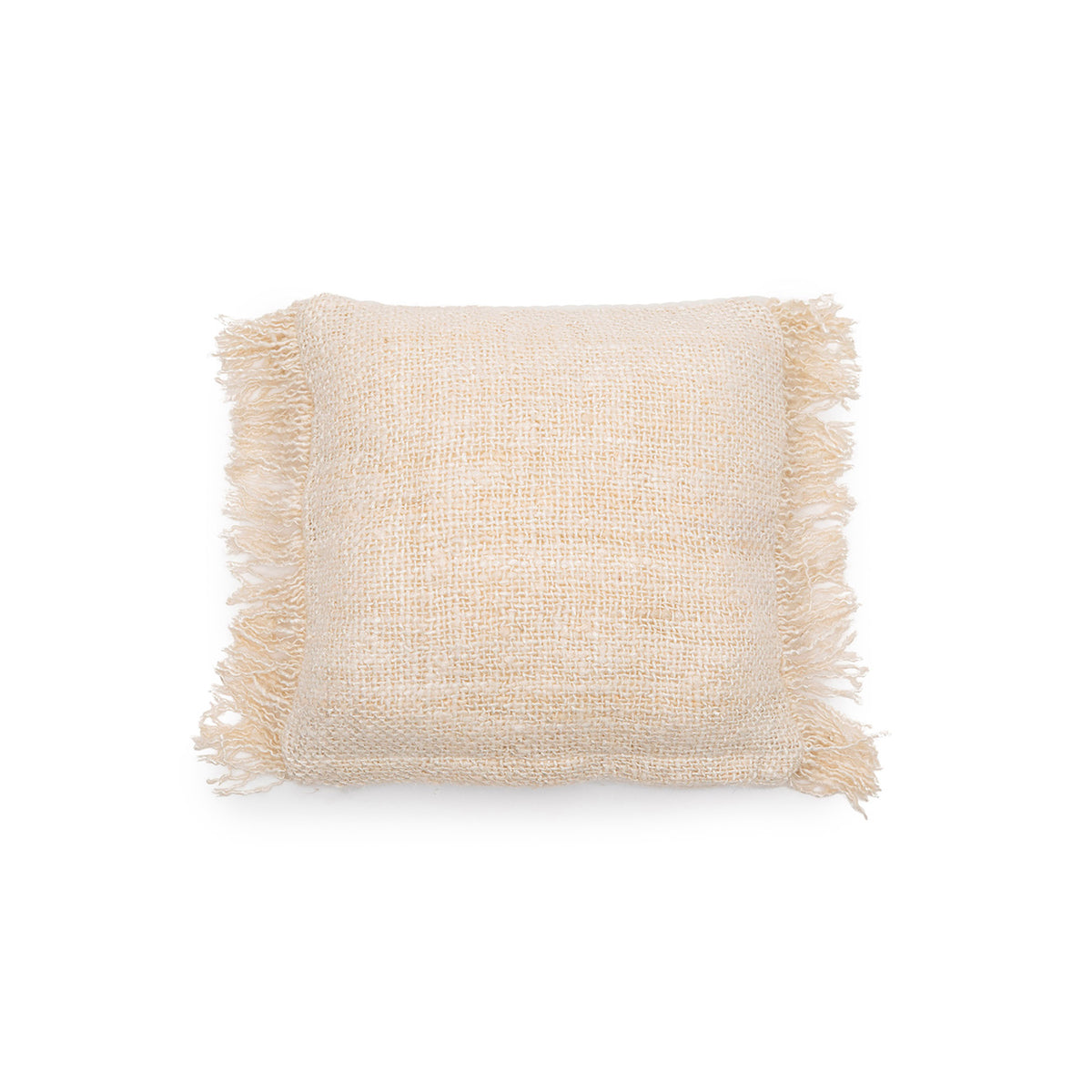 40 x 40cm soft cotton woven scatter cushion cover in a modern rustic style