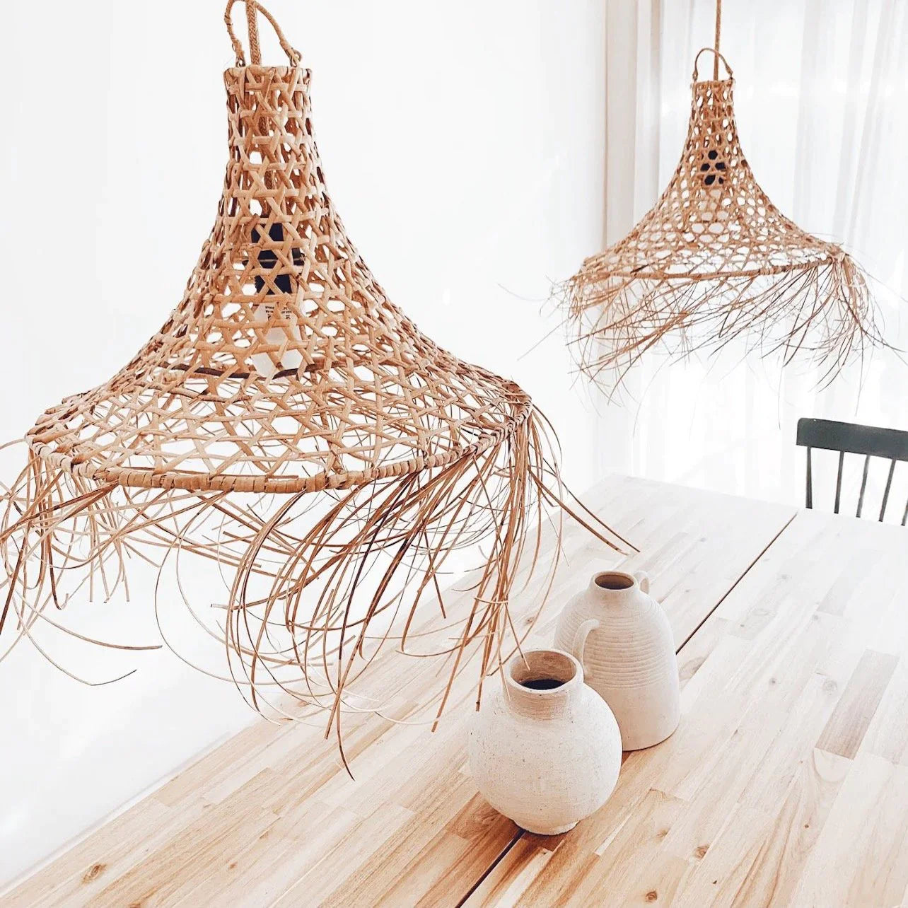 The Ornos Pendant Natural - L