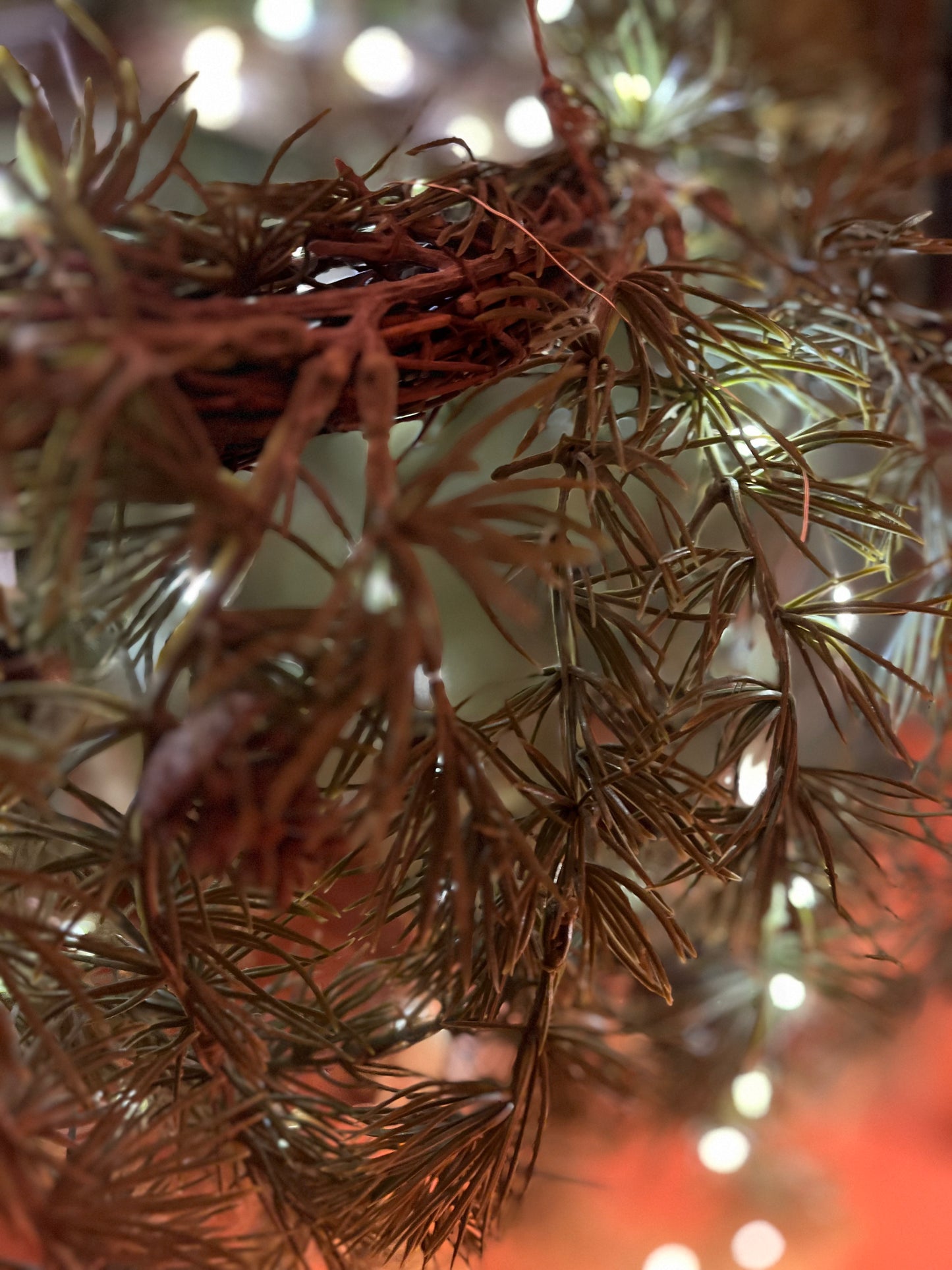 LED Hanging Pine Garland