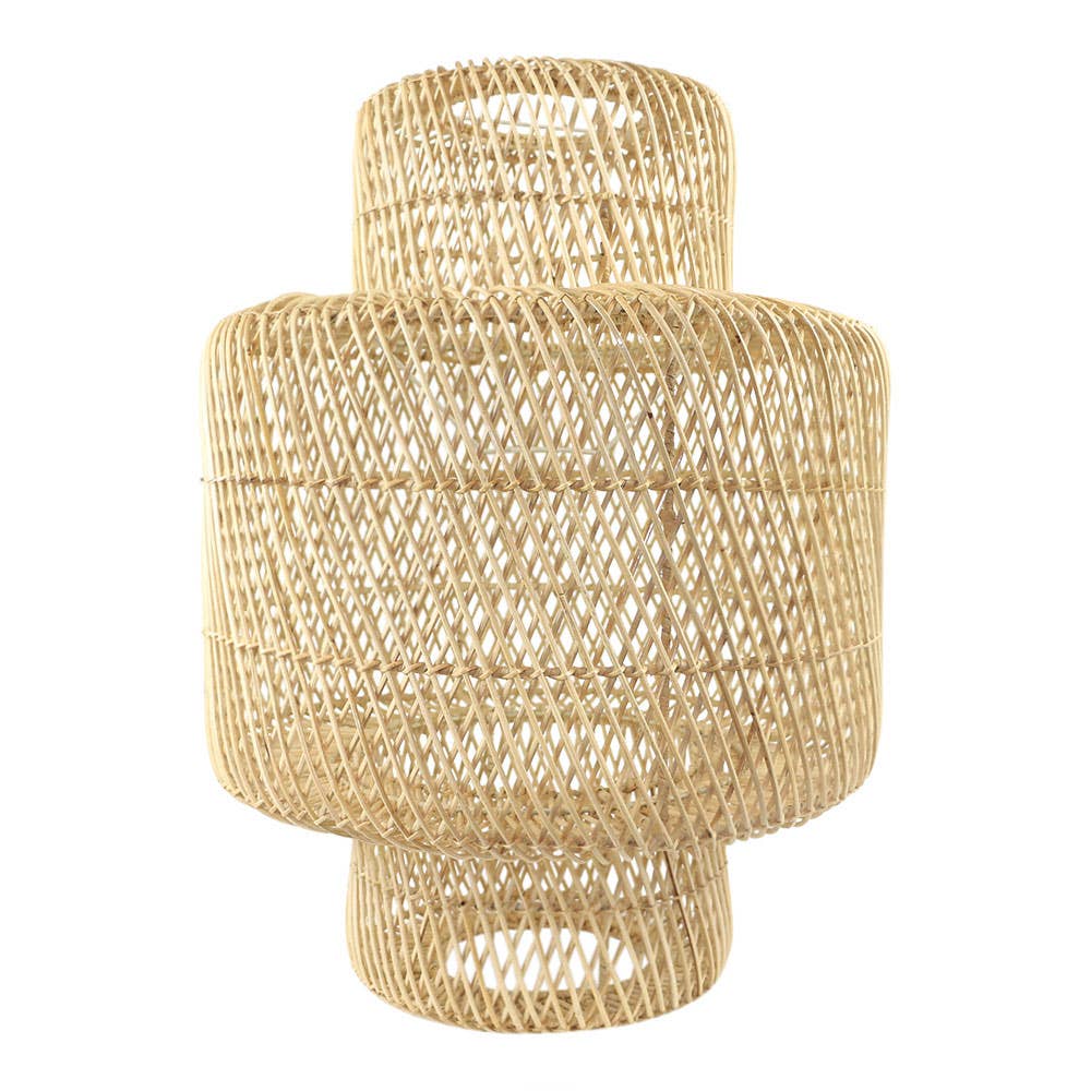 The lombok large ceiling rattan light shade flo & joe uk store