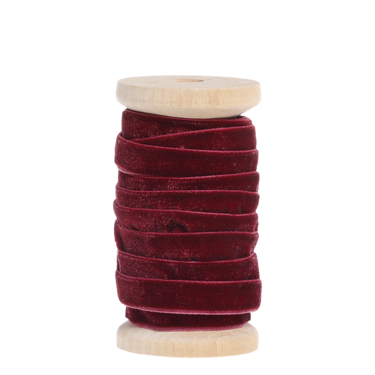 Red Velvet Ribbon - 5m - Flo & Joe