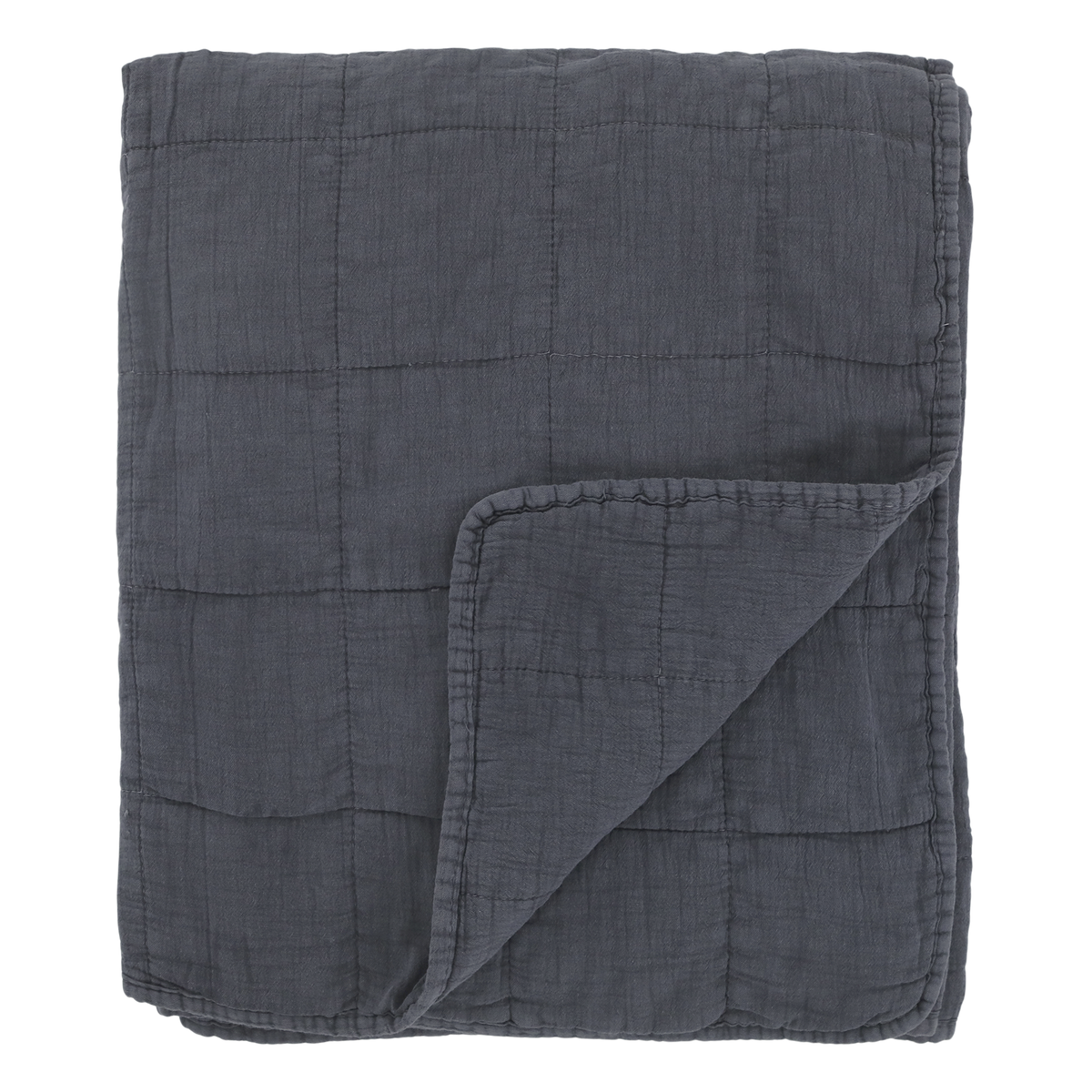 Stonewashed french navy quilt flo & joe