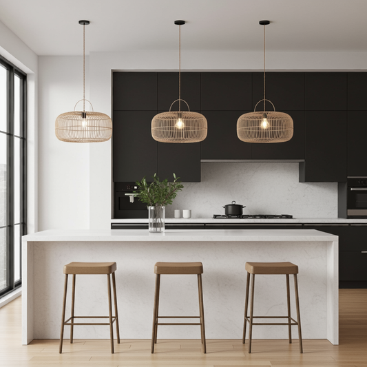 The Arun Pendant - Natural-Lighting-Flo & Joe