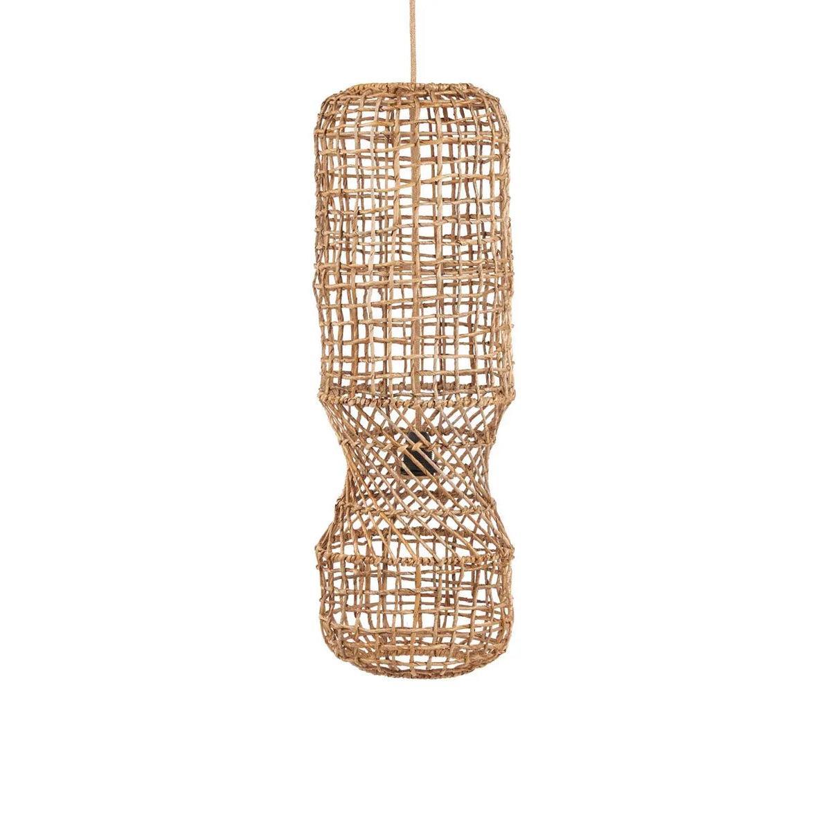 Long handmade rattan light shade 75 x 25 x 25cm UK Lighting 2 other sizes available Bazar Bizar
