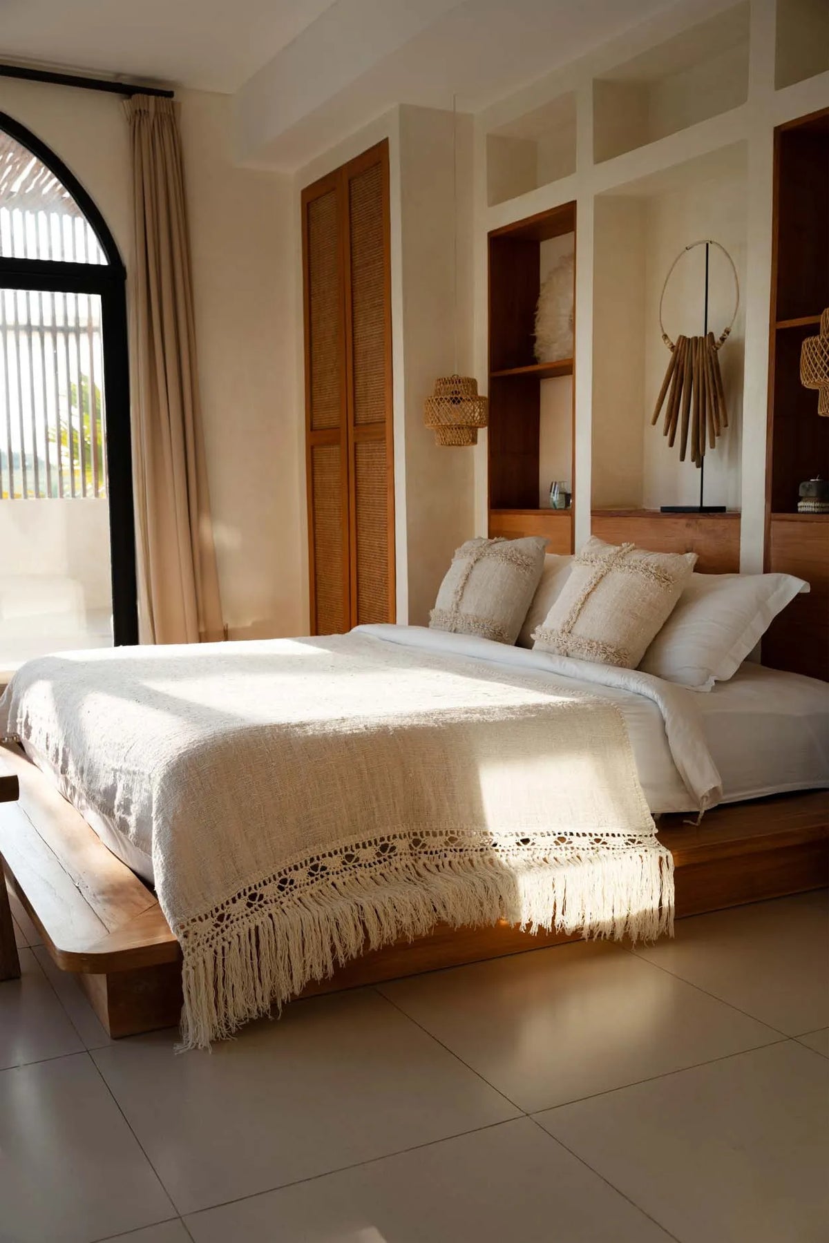 The Gypsy Throw - Natural - Flo & Joe