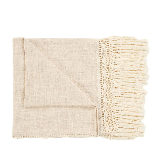 The Gypsy Throw - Natural - Flo & Joe