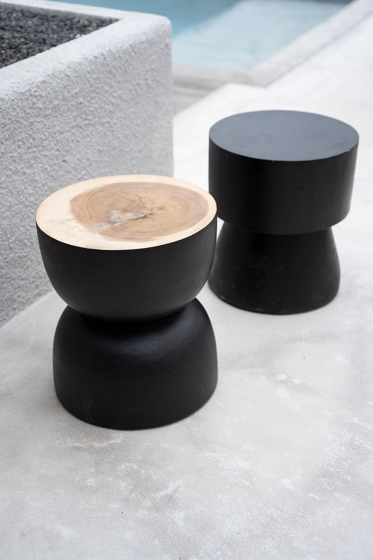 The karbun table black natural flo & joe