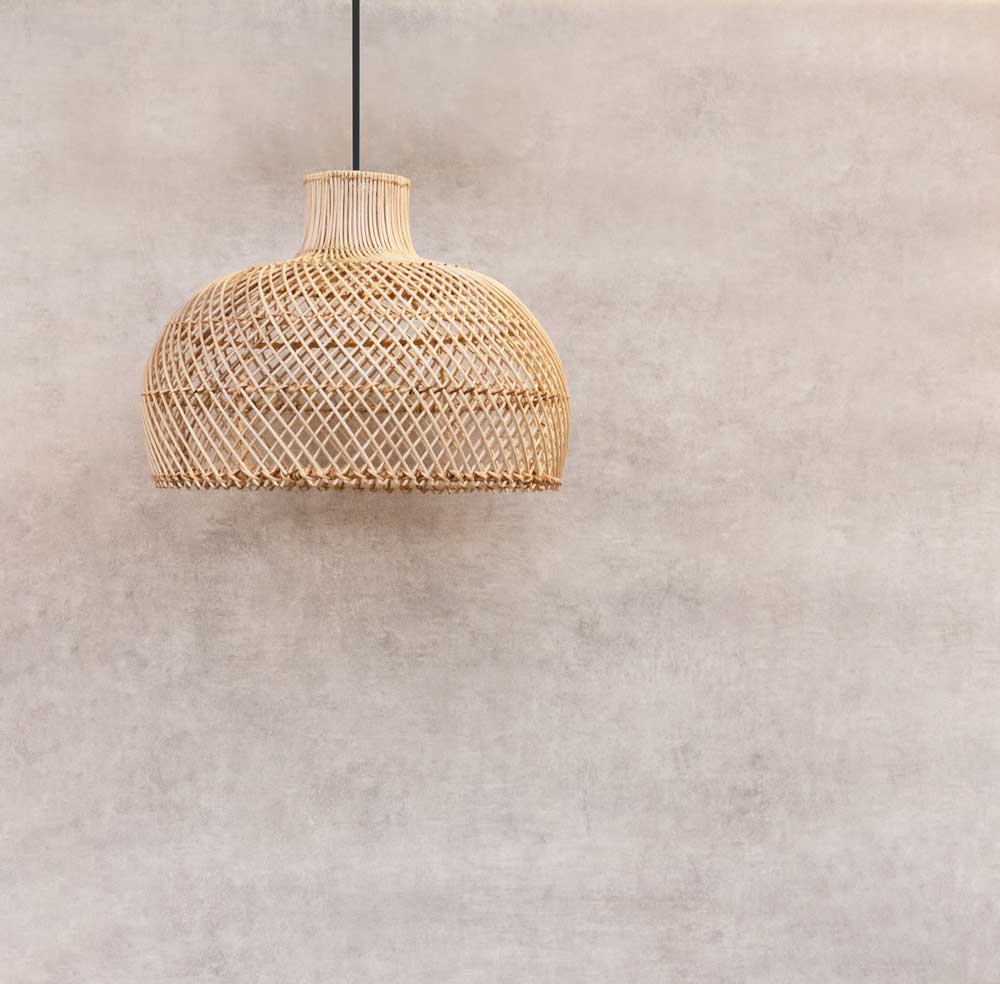 The maze natural pendant light s flo & joe