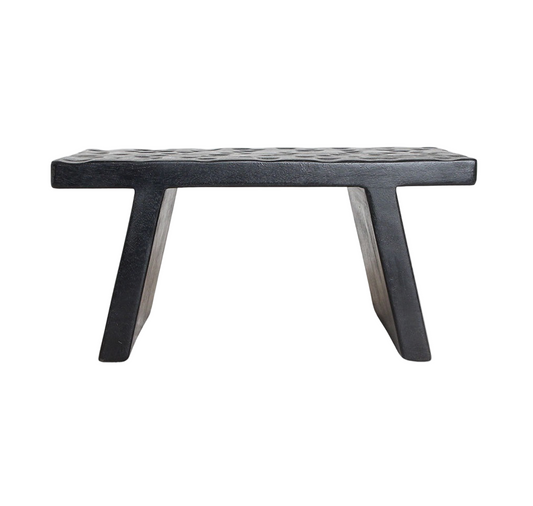 The Paramo Foot Stool - Black - Flo & Joe