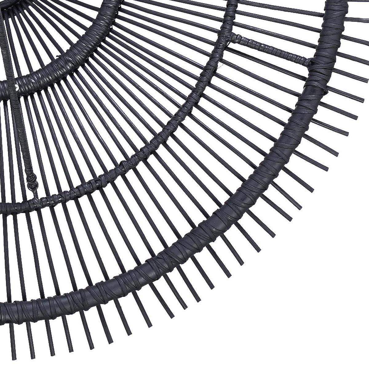 The sky pendant black 150cm flo & joe
