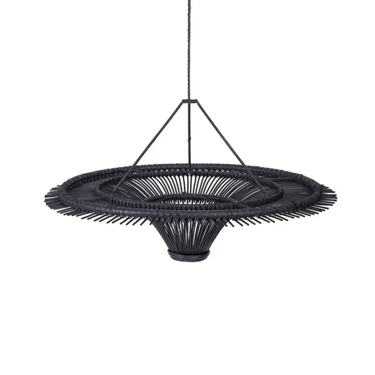 The Sky Pendant - Black - 60 cm - Flo & Joe