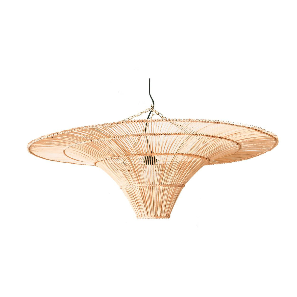 The sky pendant natural 110cm flo & joe