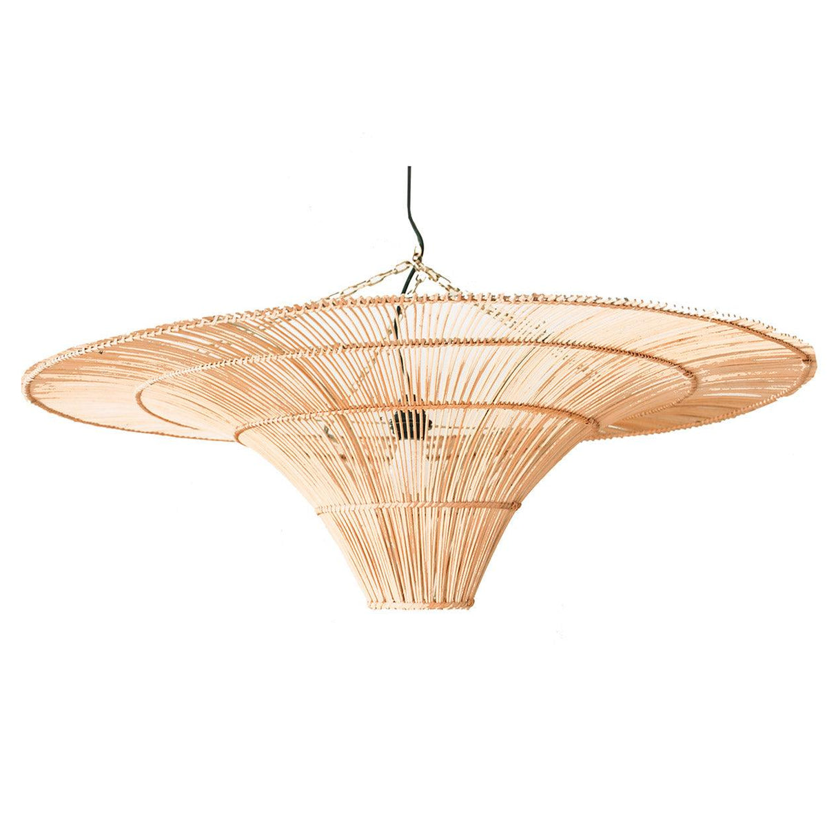 The sky pendant natural 150cm flo & joe