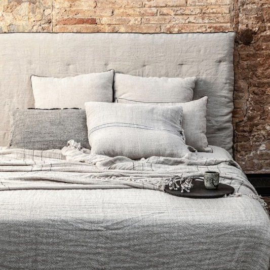 Tie Stripe Linen Cushion cover - Flo & Joe