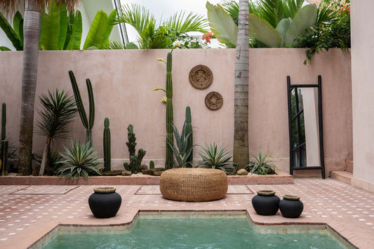 Tulum Dressing Room Mirror - Black - Flo & Joe