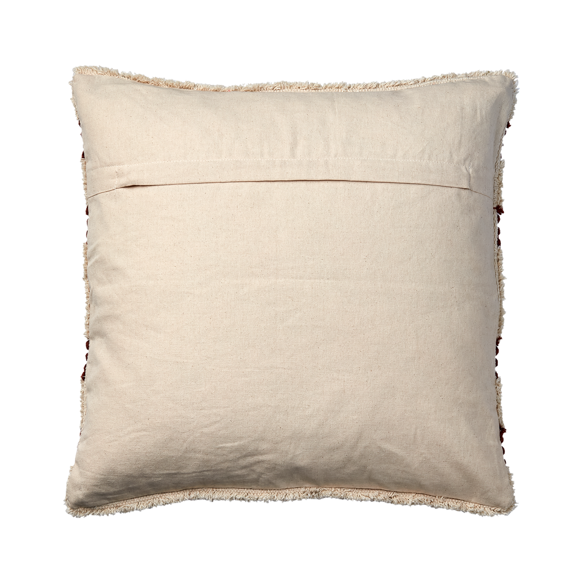 The farmhouse cushion cover rust