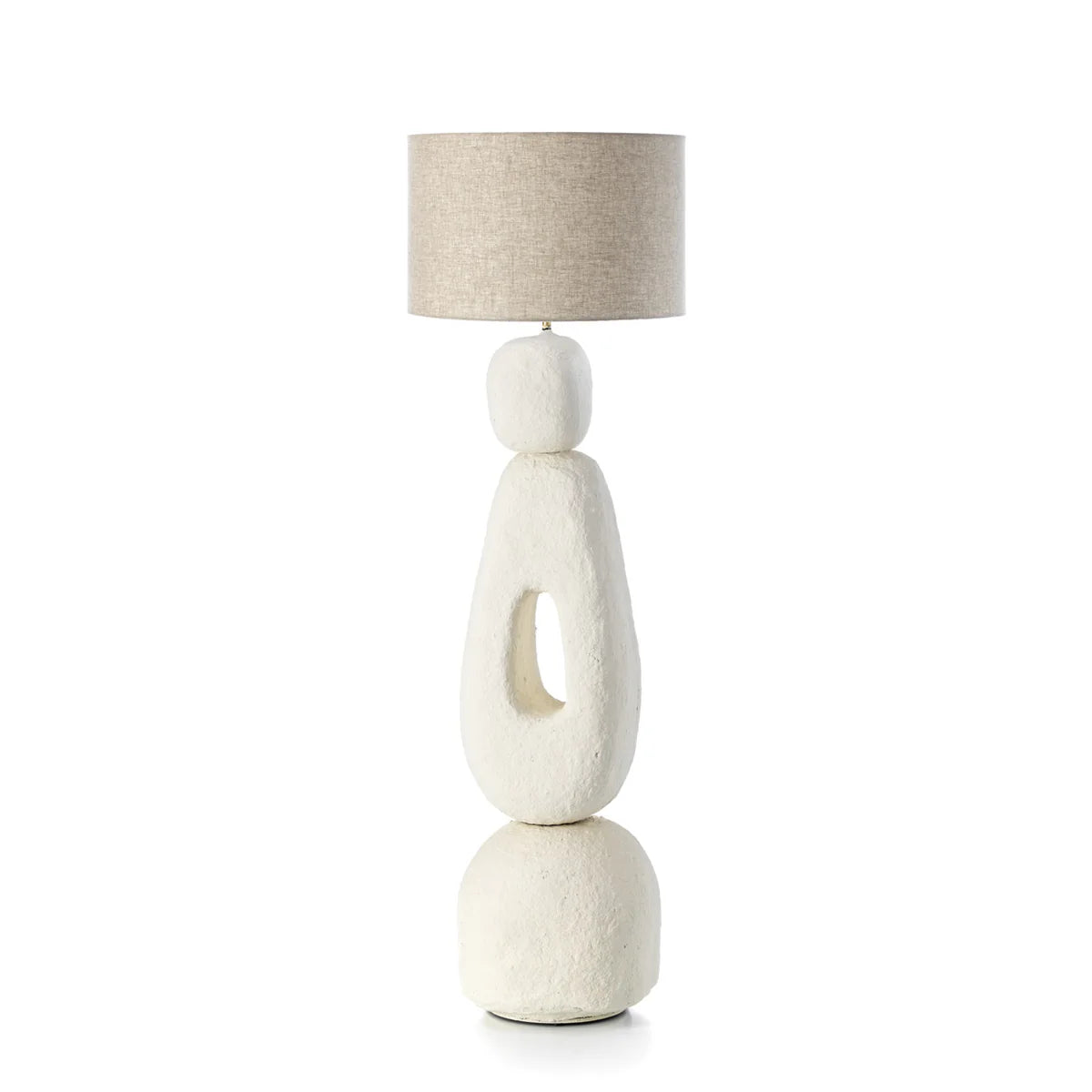 The lampatha christie floor lamp white xl