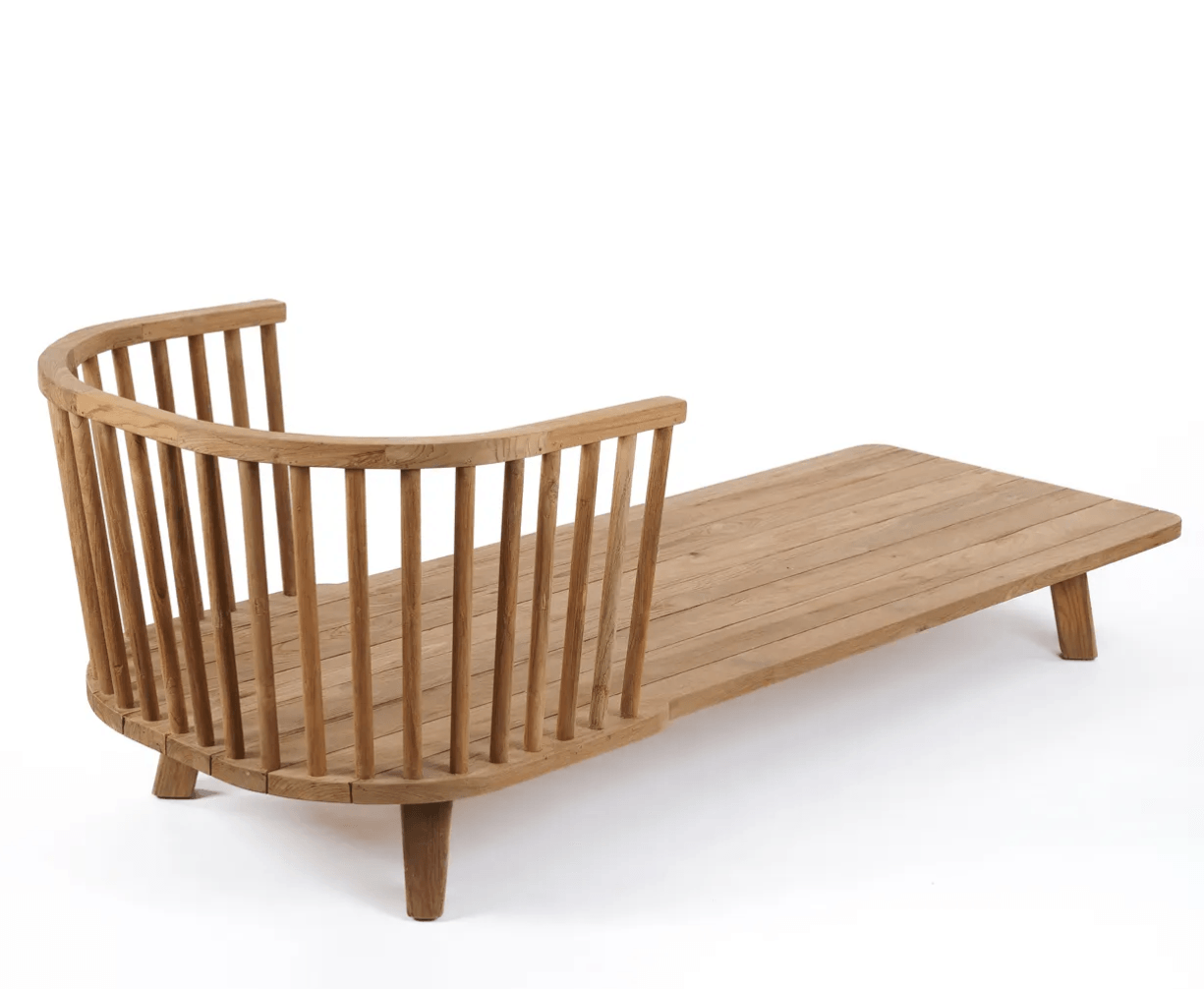 Malawi Cushioned Daybed - Beige - Flo & Joe