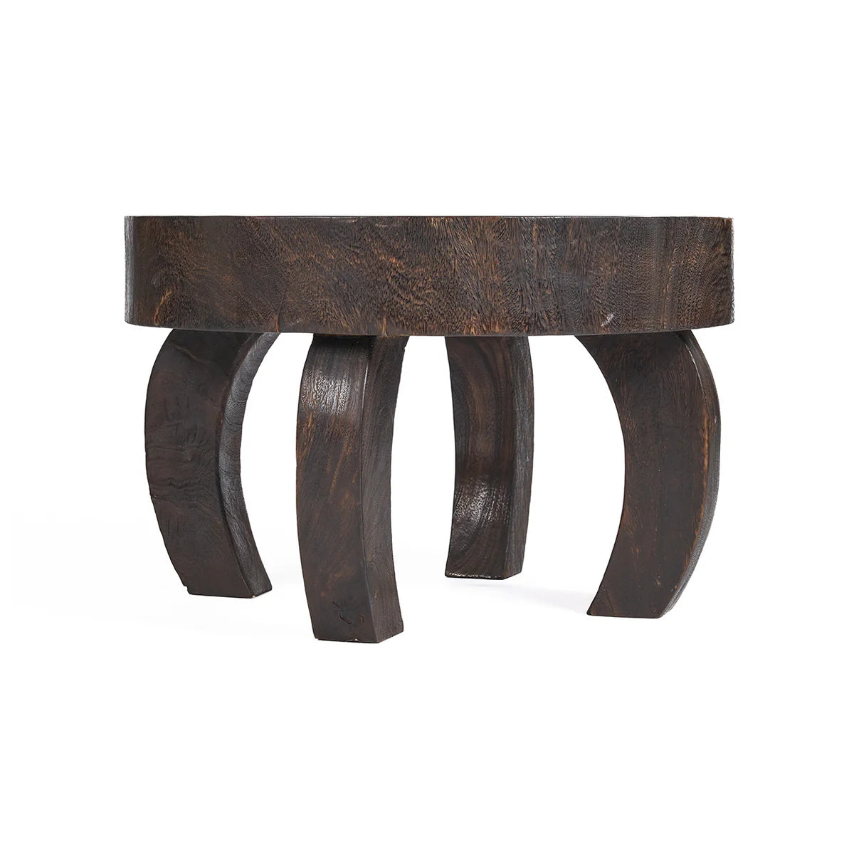 The octo coffee table dark walnut