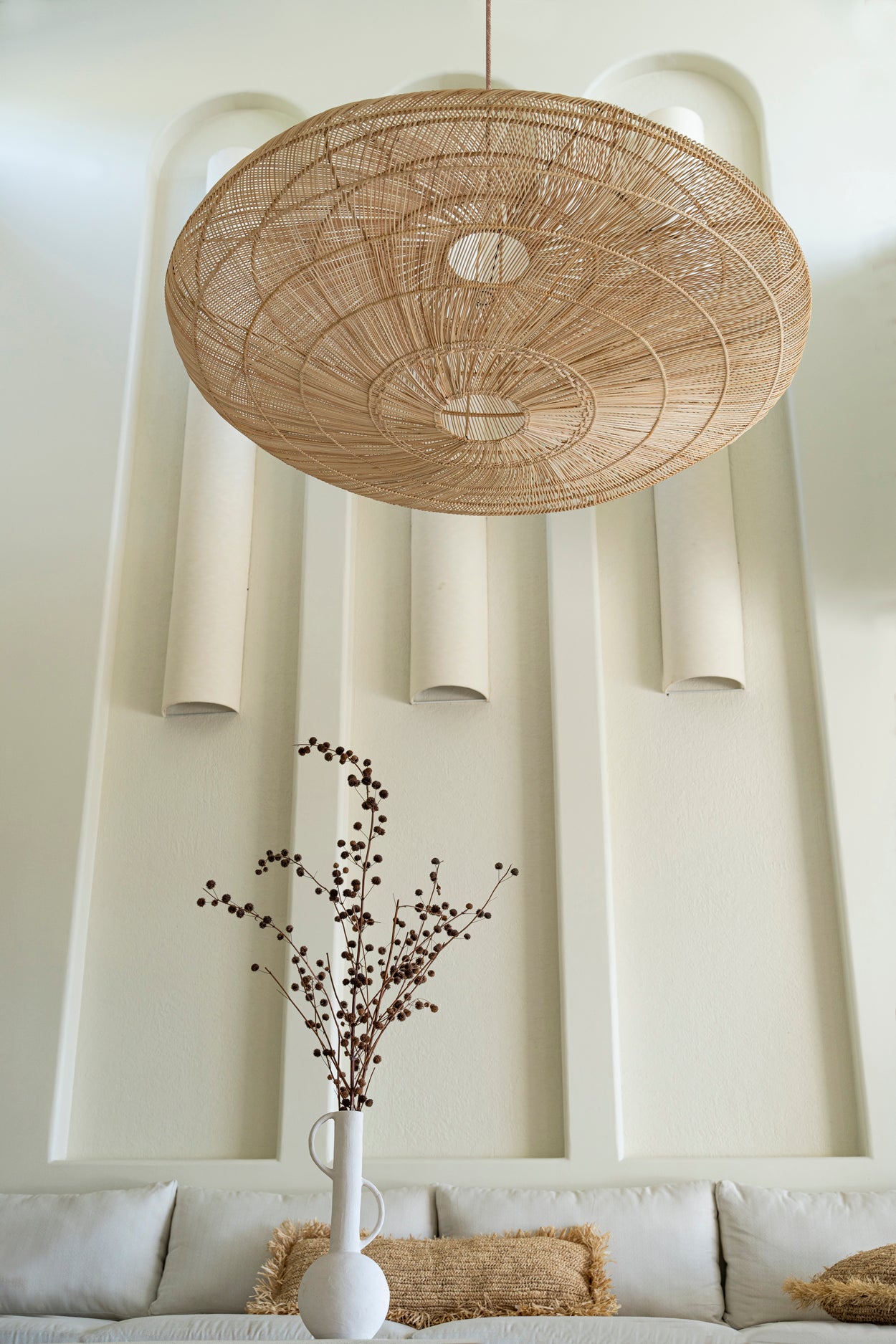 The Macaron Natural Pendant Light - XL