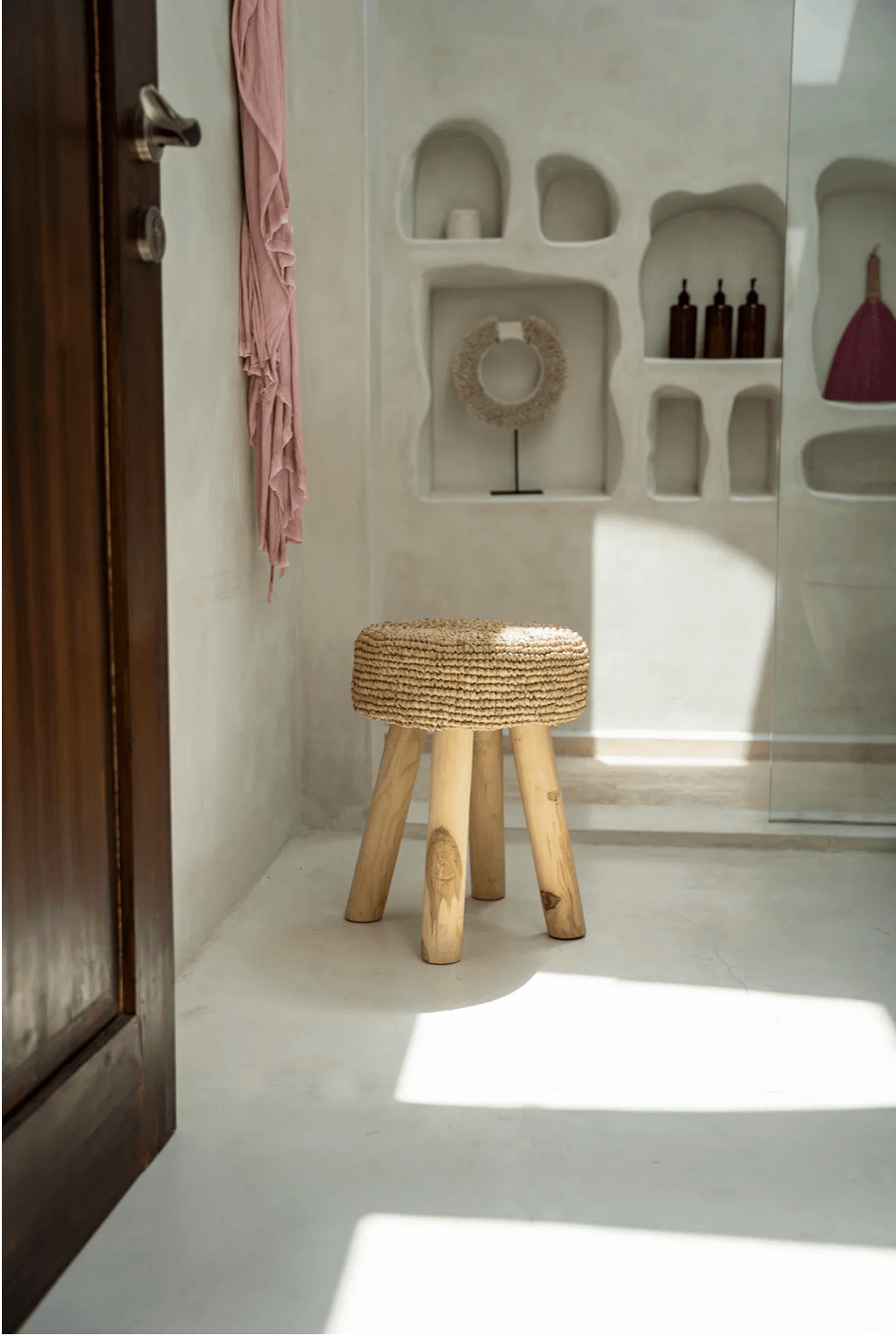 The Raffia Stool - Flo & Joe