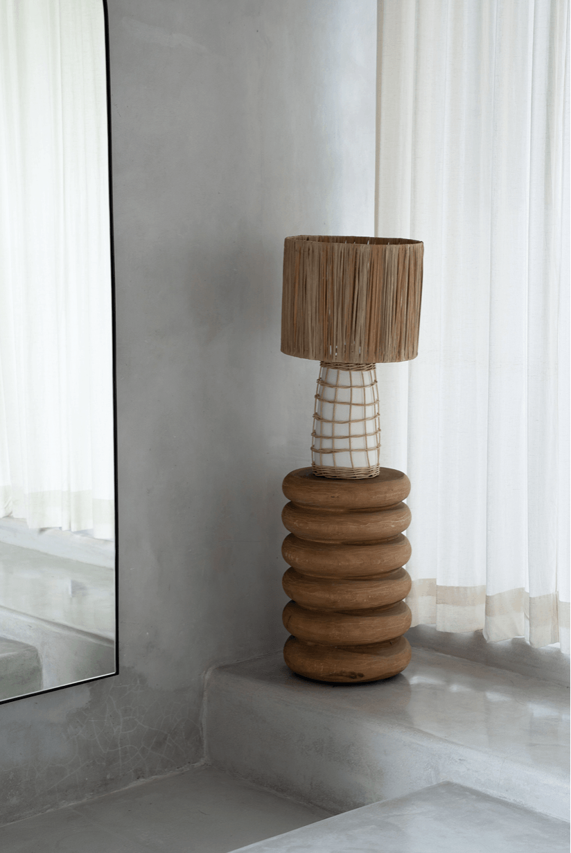 The Skiathos Table Lamp - Natural - Flo & Joe