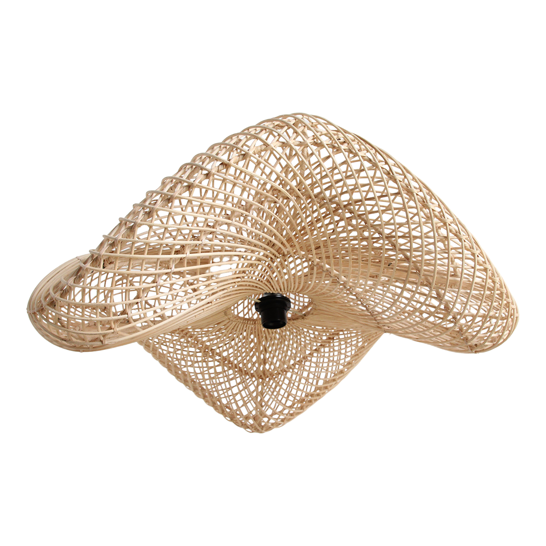 The wave pendant natural 71cm flo & joe