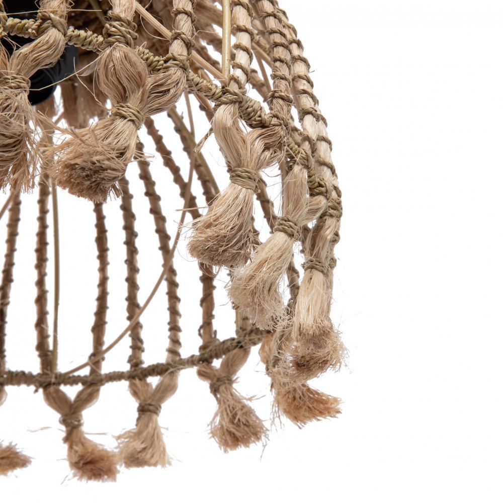 Tassel light rattan light and lamp shades flo & joe