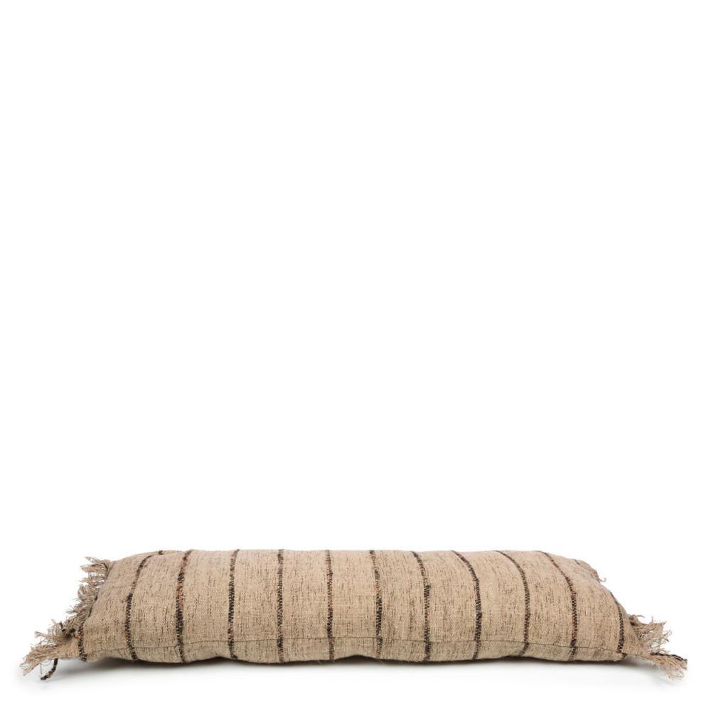 Oh my gee cushion cover beige black 100 x 35cm flo & joe