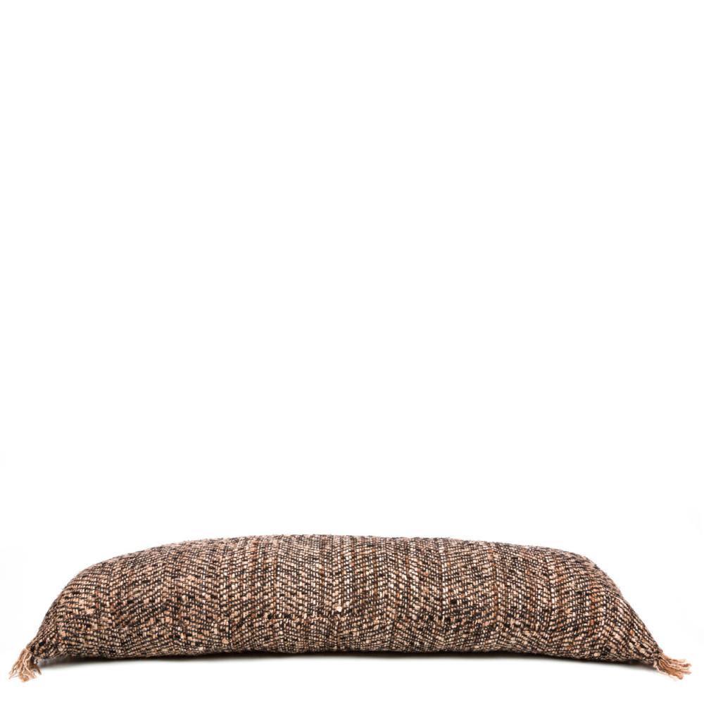 Oh my gee cushion cover black copper 100 x 35 cm flo & joe