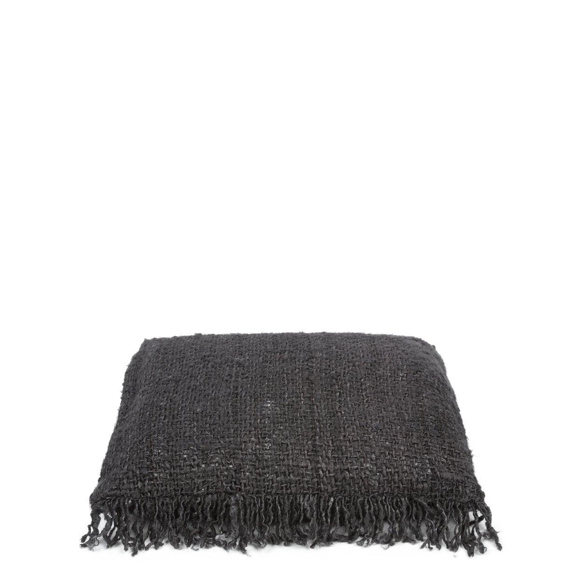 Oh my gee cushion cover black navy 40 x 40cm flo & joe