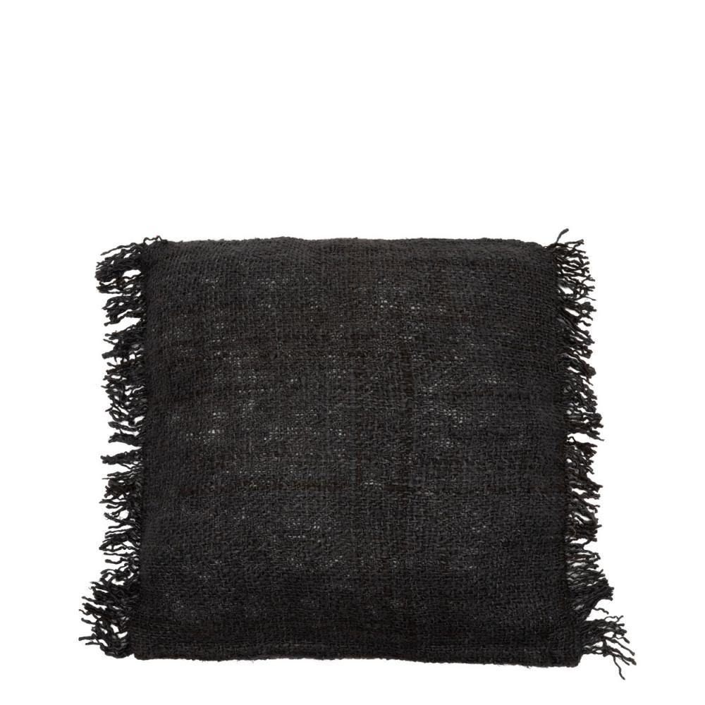Oh my gee cushion cover black navy 60 x 60cm flo & joe