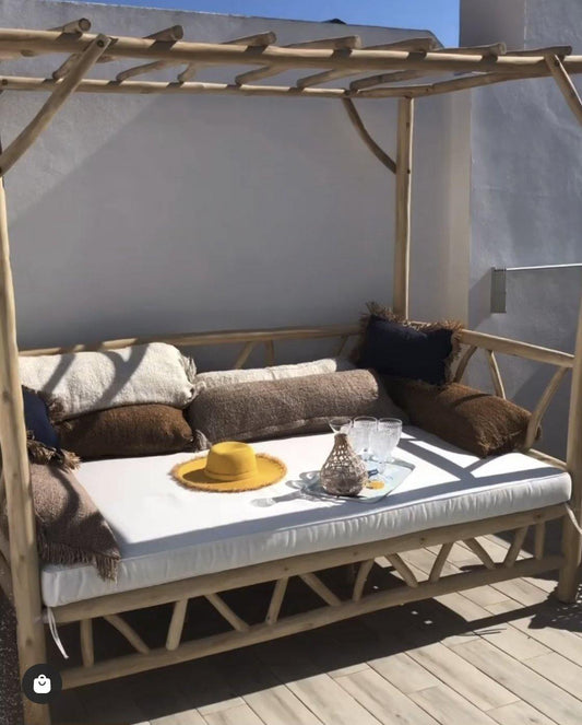 Oh My Gee Cushion Cover - Brown 100 x 35cm - Flo & Joe