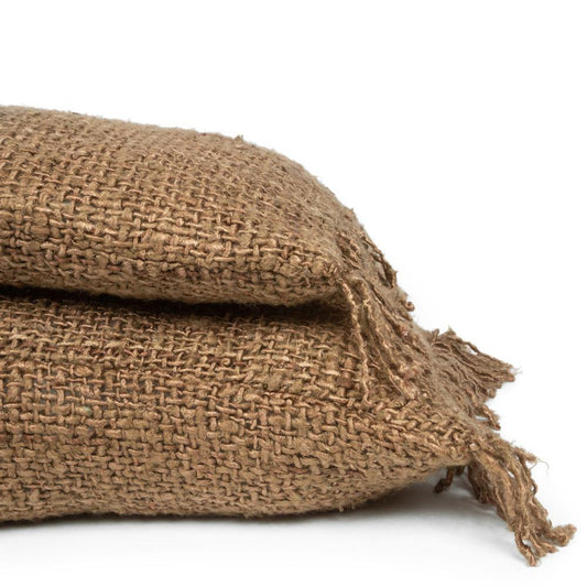 Oh My Gee Cushion Cover - Brown 60 x 60cm - Flo & Joe