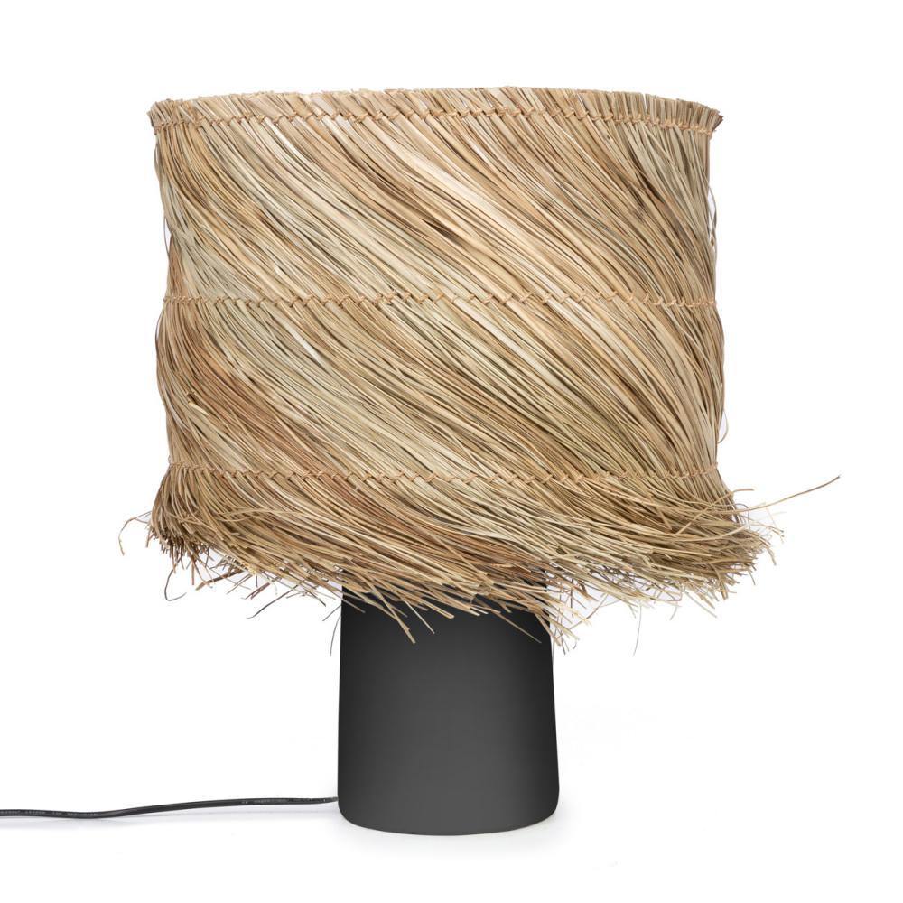 Pandan lamp with black base flo & joe