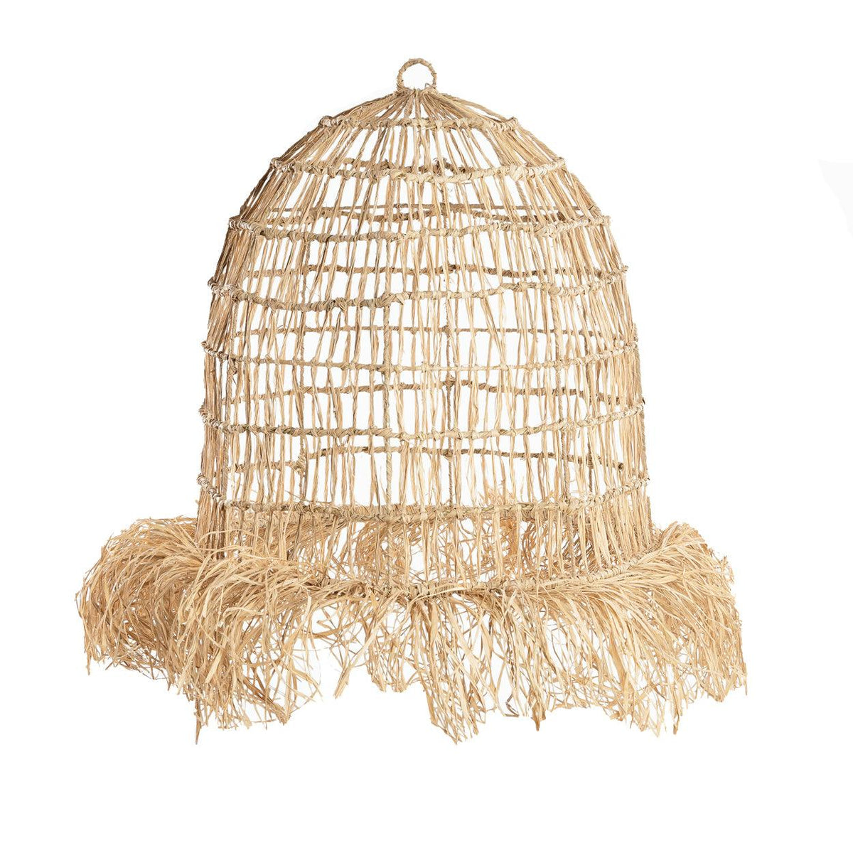 The cassita natural ceiling pendant light flo & joe