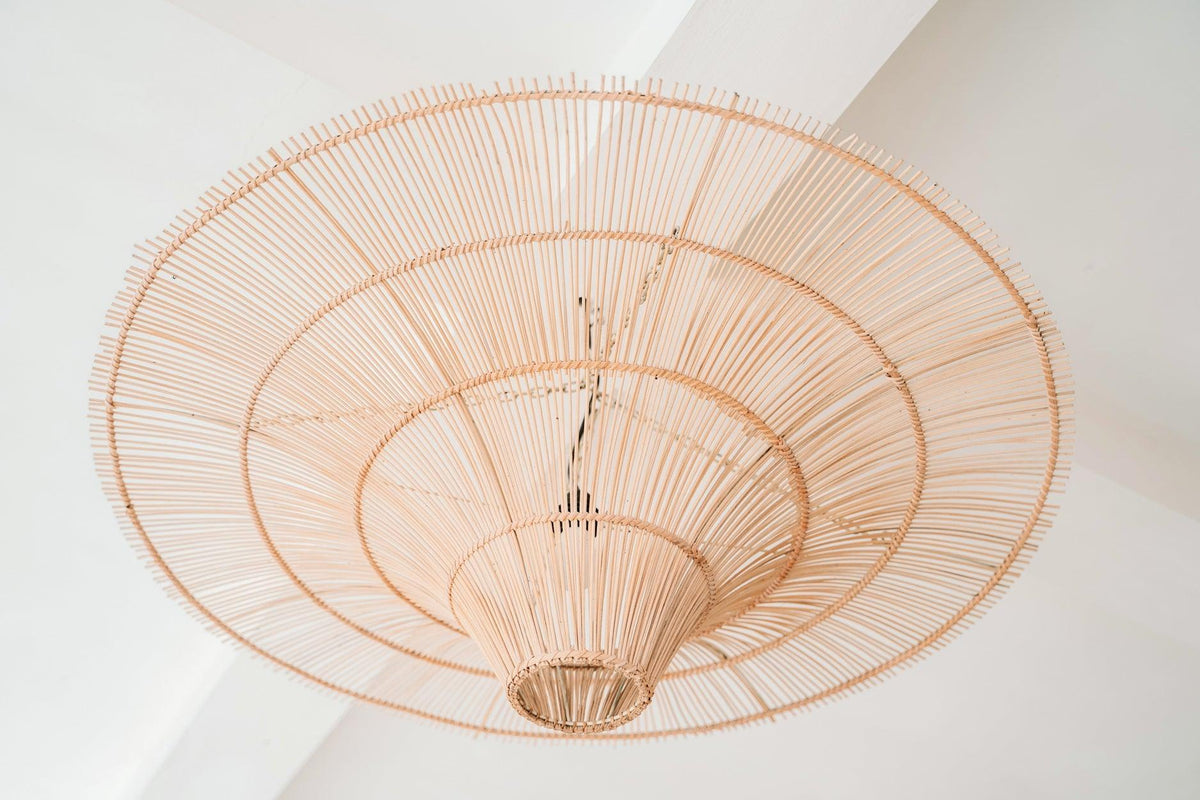 The sky pendant natural 110cm flo & joe
