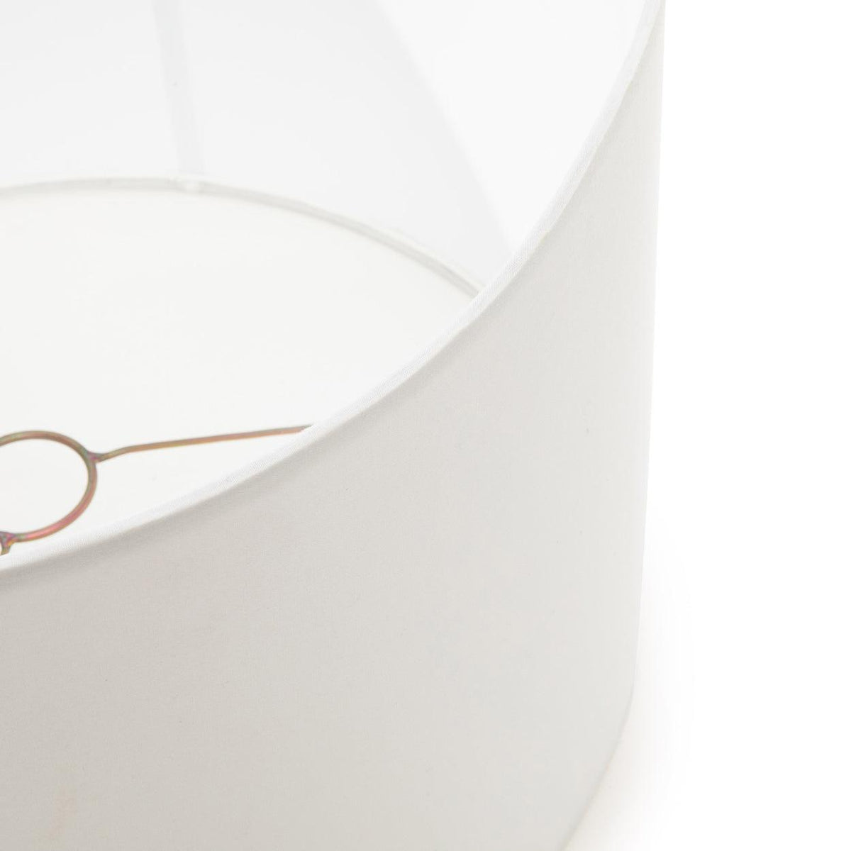 The teak wood table lamp natural white flo & joe