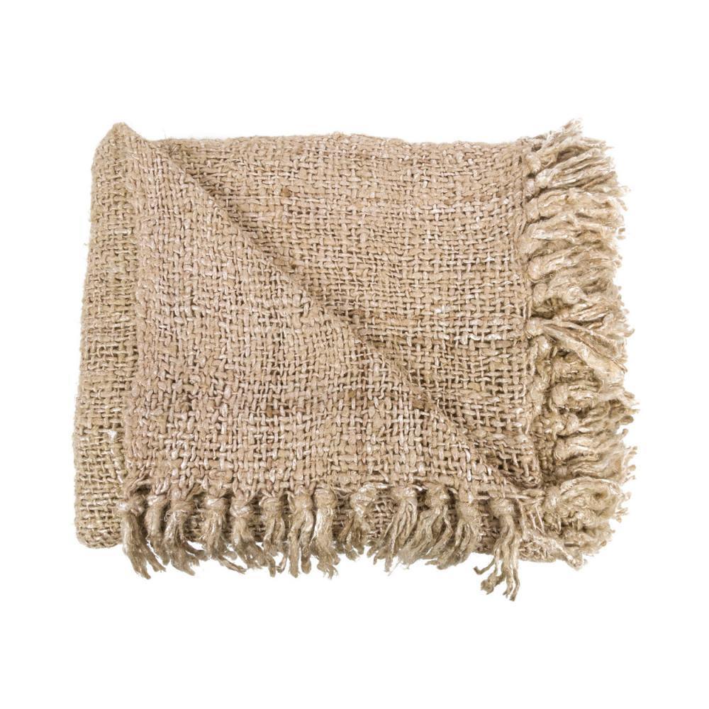 The s'il vous plaid beige throw flo & joe