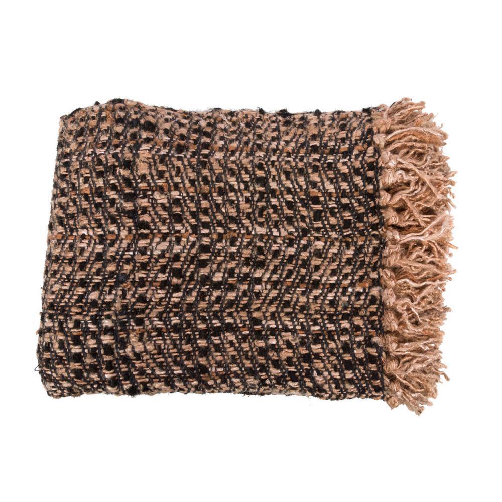 The s'il vous plaid black copper throw flo & joe