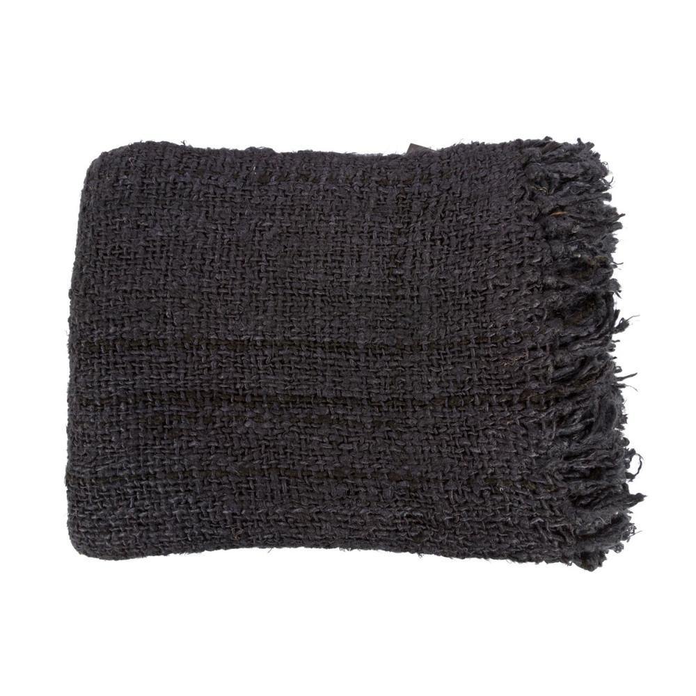 The s'il vous plaid black navy throw flo & joe