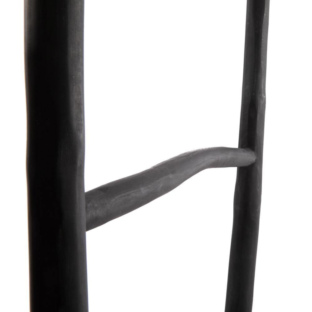 Tulum teak root ladder black flo & joe