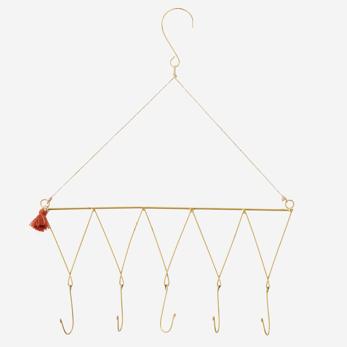 Antiqued iron hanger flo & joe