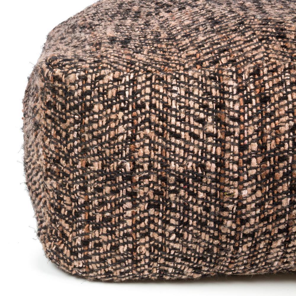Black & Copper Pouffe - Flo & Joe
