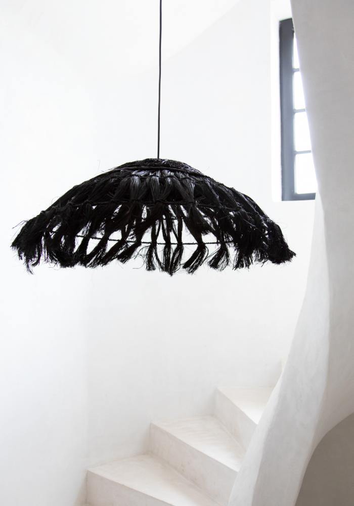 Ceiling light fitting black 250 flo & joe